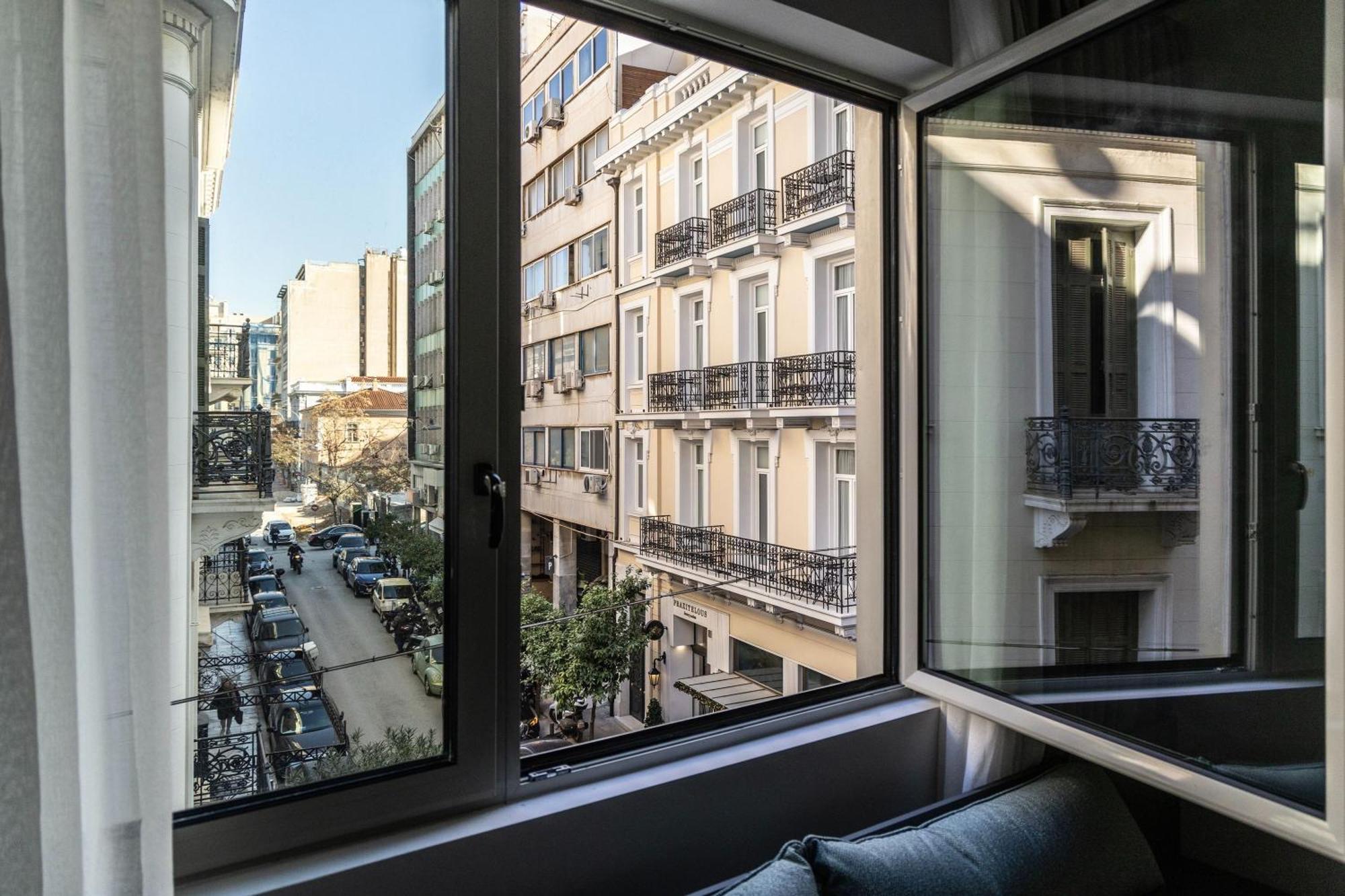 Celestial Athens Suites At Praxitelous Exterior foto