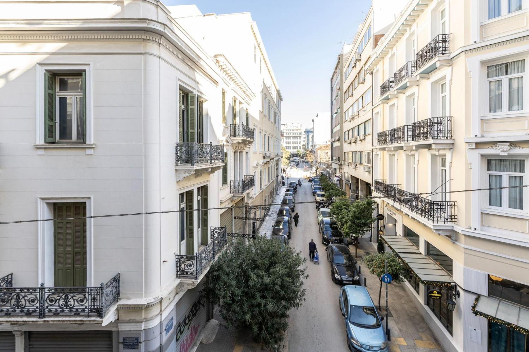 Celestial Athens Suites At Praxitelous Exterior foto